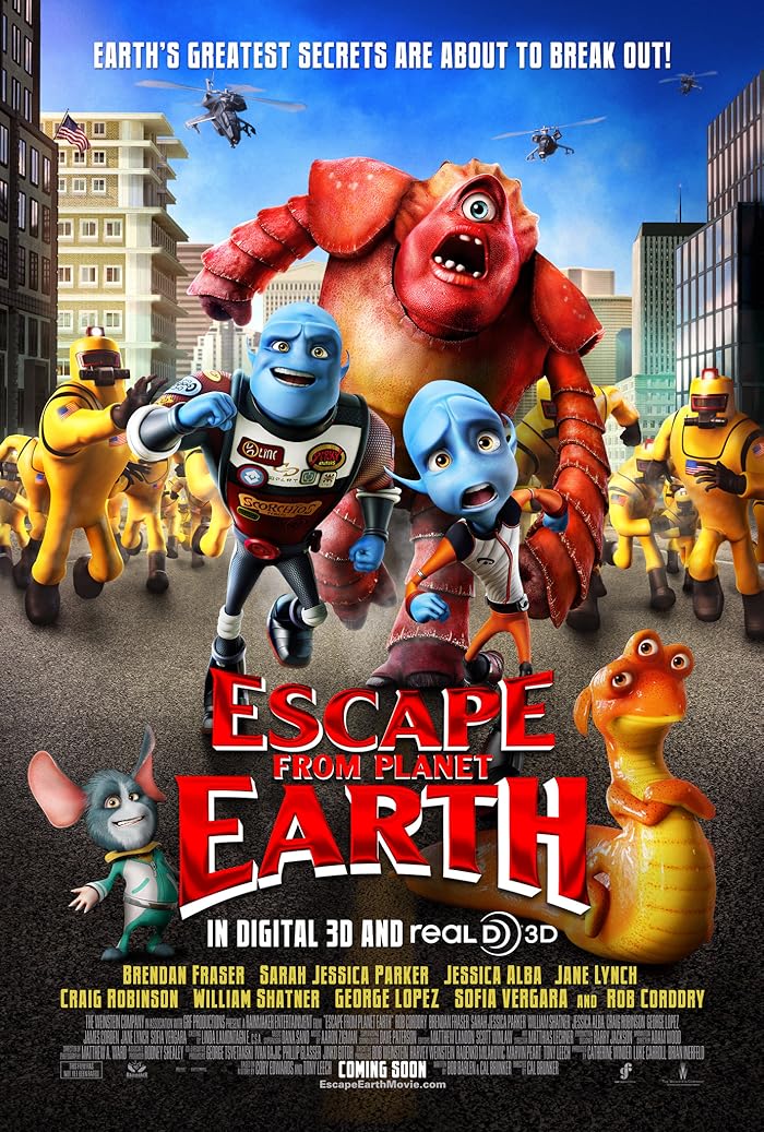 انمي فيلم Escape from Planet Earth 2012 مترجم اون لاين