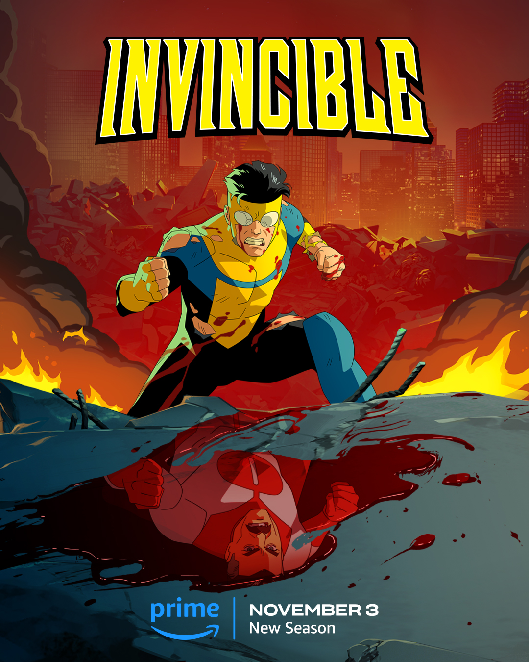 مسلسل Invincible الموسم الثاني الحلقة 3 مترجمة