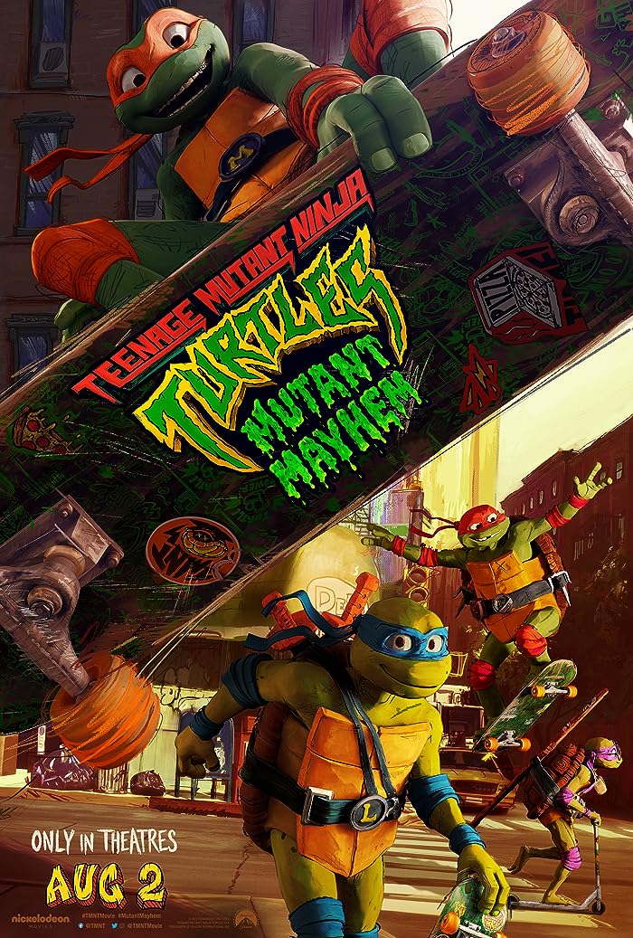 انمي فيلم Teenage Mutant Ninja Turtles: Mutant Mayhem 2023 مترجم اون لاين