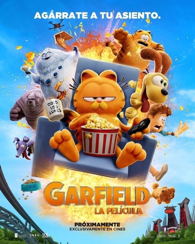 انمي فيلم The Garfield Movie 2024 مترجم اون لاين